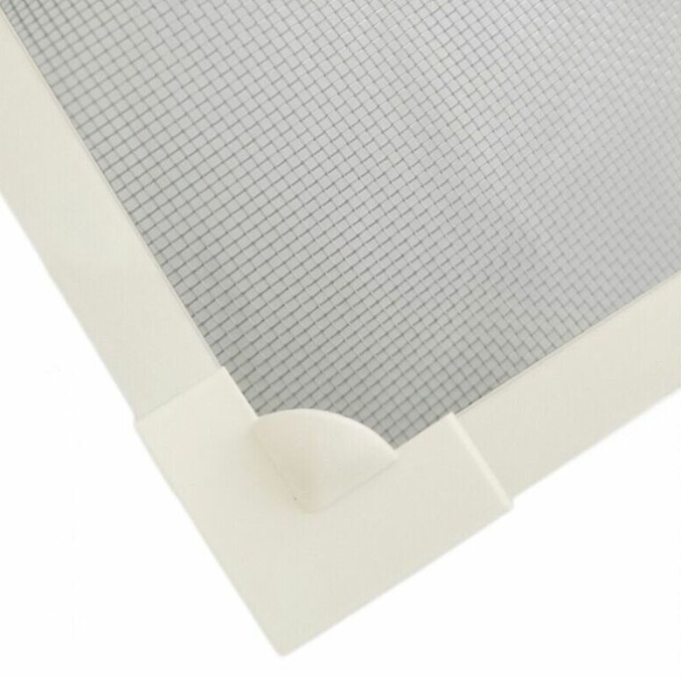 White Frame Pp Gray Net 60 140 Magnetic Suction Screen Window Card Slot Self-Adhesive Mosquito And Dustproof Screen Window Net Self-Installed 9113374523462