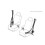 3 point adjustable seat belt universal car seat belt 5