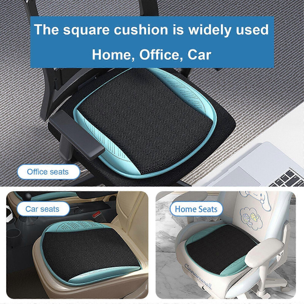 (5, Tiffany ) Car Seat Cooling Pad Cooling Seat Cushion With Fan Cooling Car Seat Cover Usb Ventilated Seat Cushion With Air Conditioning System F Blue 6942477796489