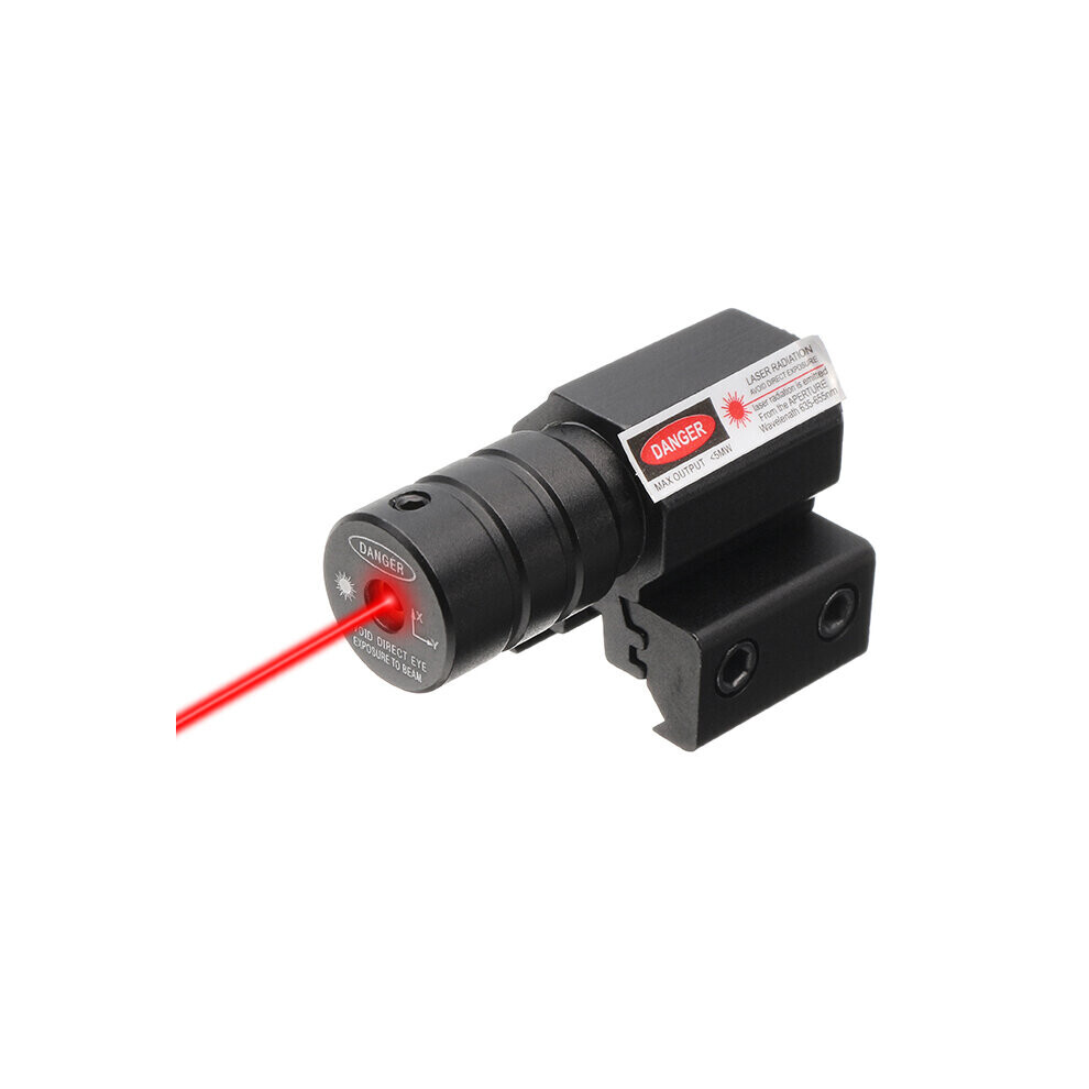 635nm 3mW Red Dot Laser Sight Scope Tactical with Adjustable Rail Mount