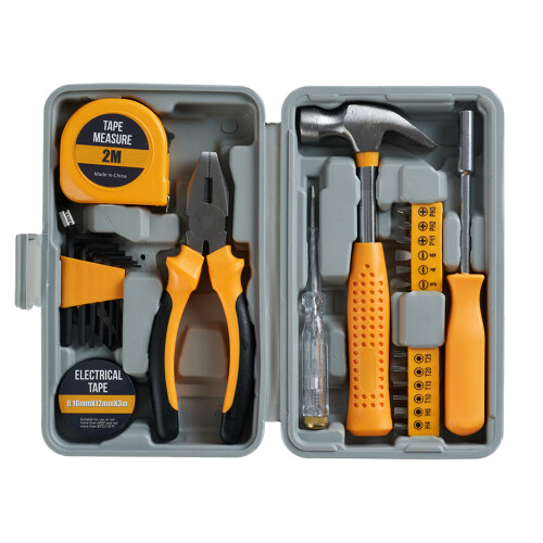 Living And Home (Yellow) 24pcs Household DIY Tool Kit 2
