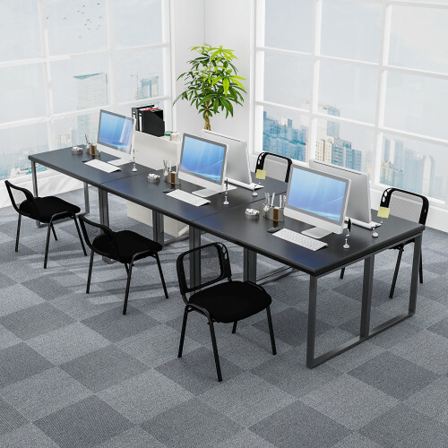 Casart 5PCS Stackable Reception Chairs Upholstered Conference Office Chair 2