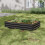 120cm W x 90cm D Galvanized Raised Garden Bed Planter Box 1