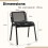 Casart 5PCS Stackable Reception Chairs Upholstered Conference Office Chair 2