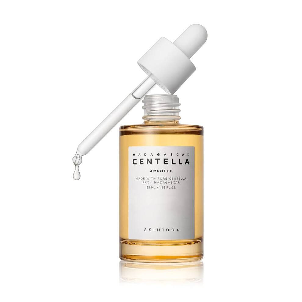 Skin1004 Madagascar Centella Ampoule Face Serum 55Ml | 100% Centella Asiatica Extract For Soothing Sensitive & Acne-Prone Skin | Korean Skin Care