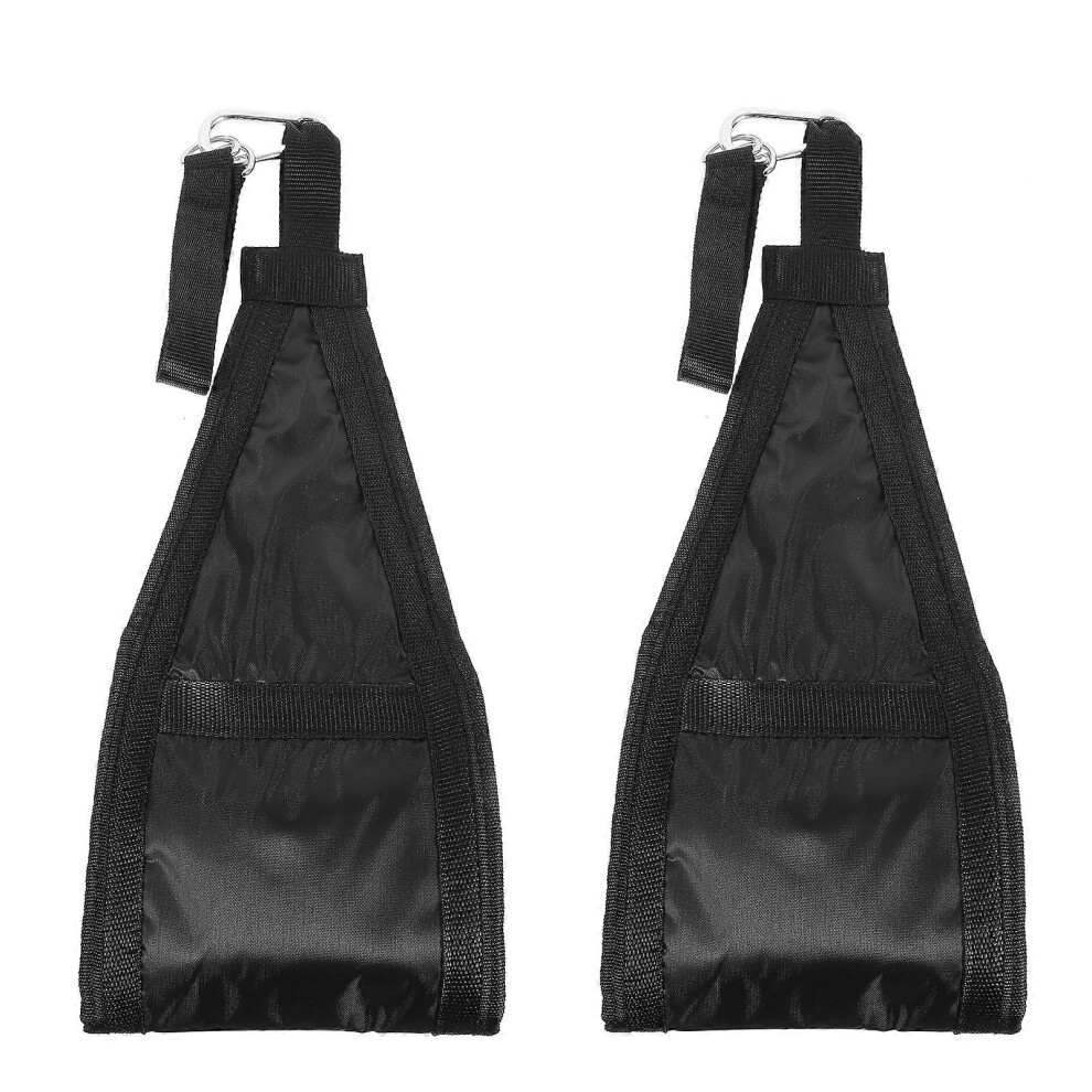 Kricely (As Show, One Size) 1 Pair Abdominal Training Belt Abdominal Muscle Trainer Pull-Up Equipment