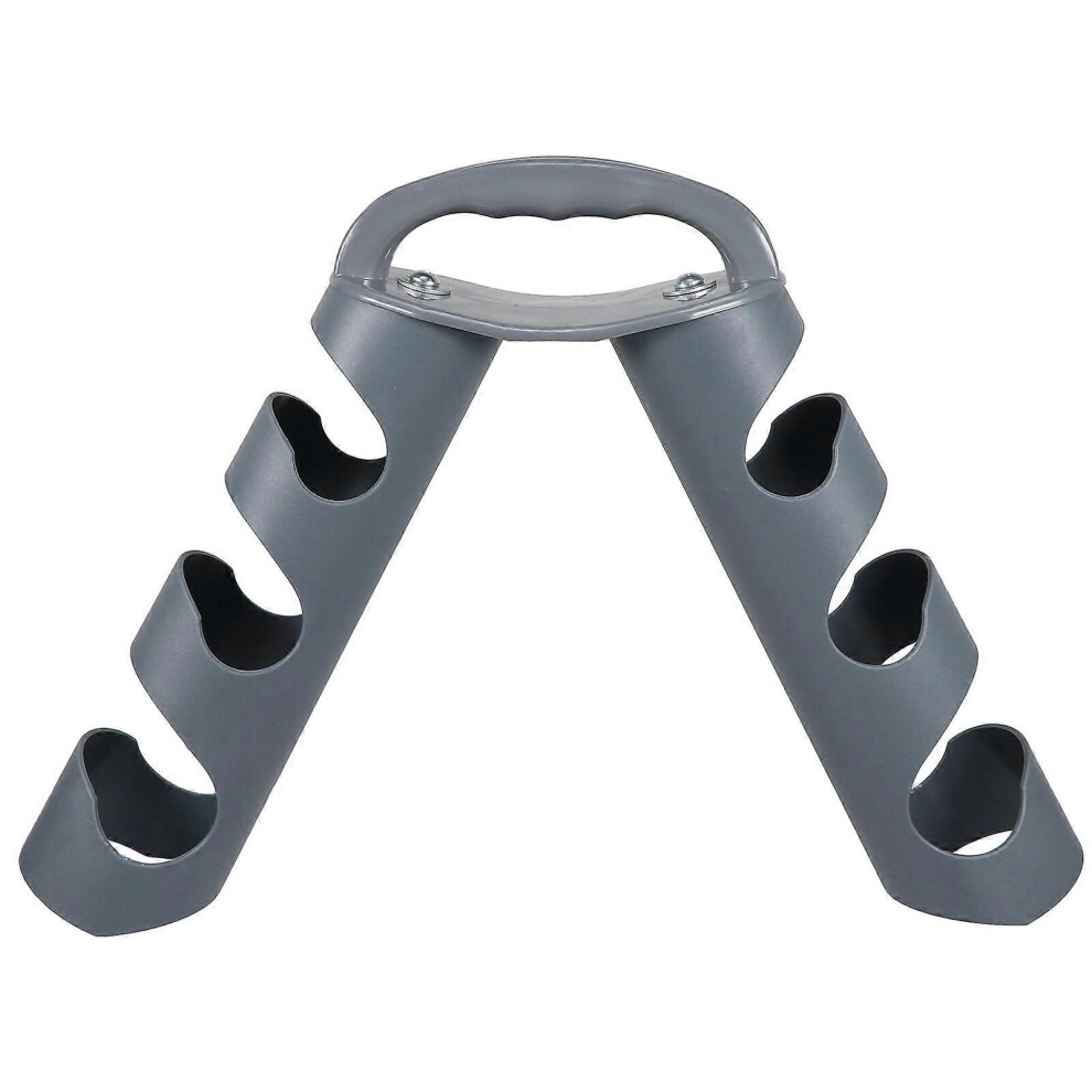 Kricely (As Show, One Size) 1Pc Rotating Dumbbell Rack Weightlifting Dumbbell Three-Layer Storage Stand