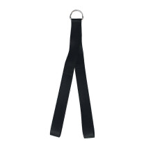 (As show, One size) Biceps Muscle Training Rope Nylon Triceps Pulling Rope Fitness Equipment (Black)