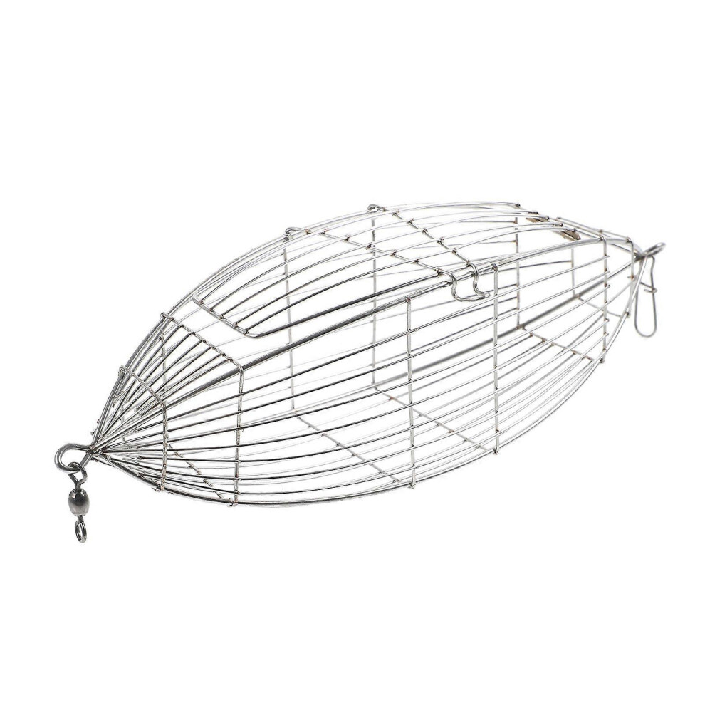 Kricely (As Show, One Size) Professional Feeder Wear-Resistant Fishing Feeder Convenient Fishing Bait Cage