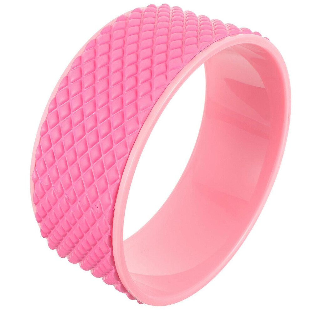 Kricely (As Show, One Size) Yoga Wheel Yoga Back Stretching Wheel Trigger Points Back Wheel Yoga Back Wheel Roller