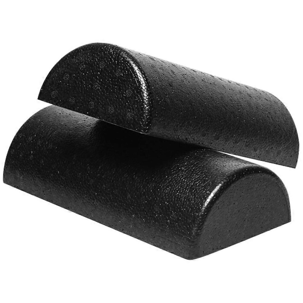 Kricely (As Show, One Size) 1 Pair Yoga Balance Roller Half Fitness Roller Pilates Yoga Exercise Tool Semicircle Roller For Exercise