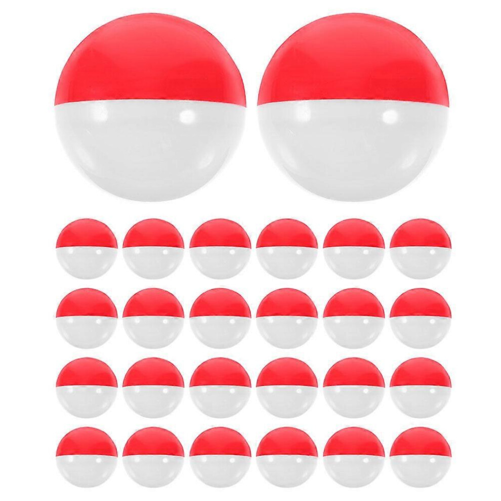 Kricely (As Show, One Size) 50Pcs Vending Machine Capsules Empty Plastic Capsules Round Capsules Plastic Containers