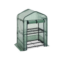 Westand Green Premium Garden 2-Tier Grow House UV Cover Wire Shelving