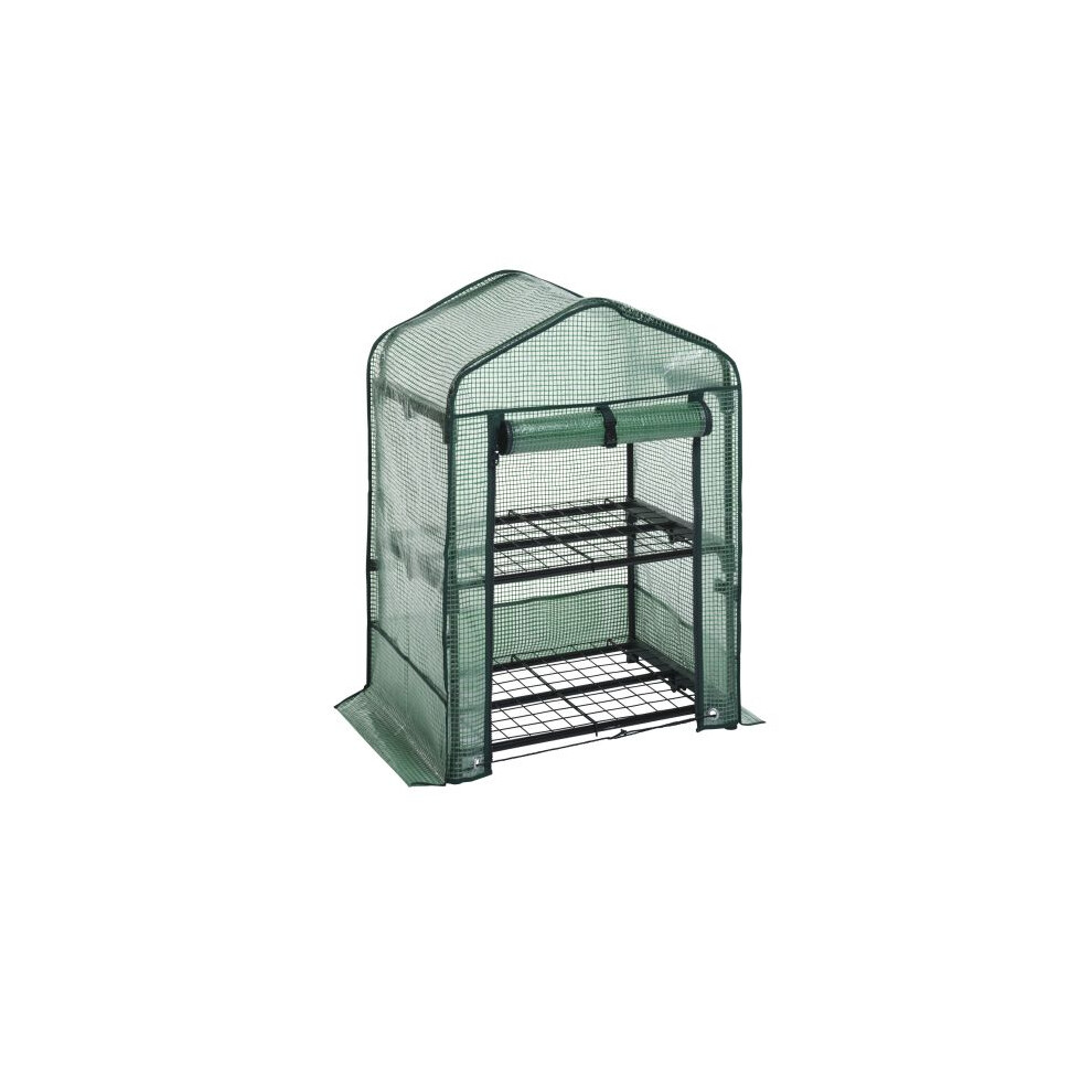 Westand Green Premium Garden 2-Tier Grow House UV Cover Wire Shelving