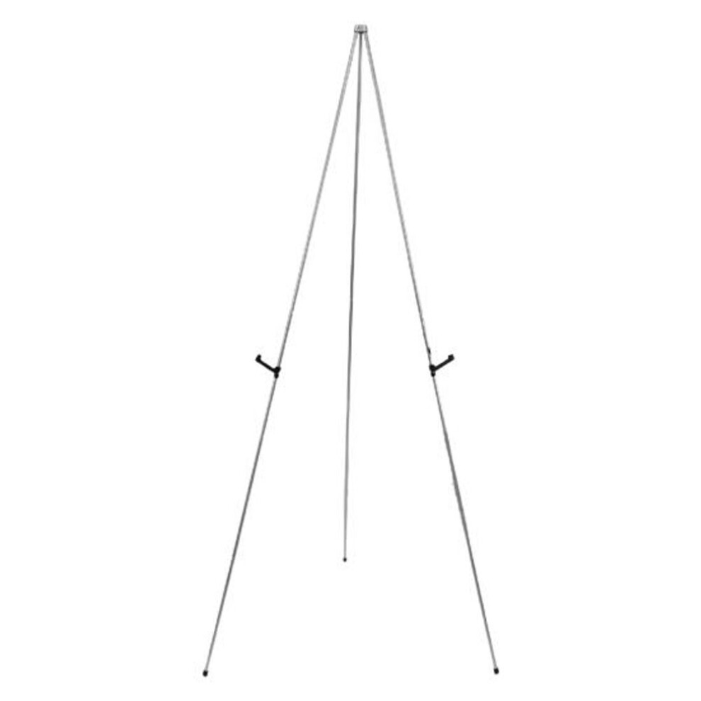 (silver) Art Easel Anti-slip Display Storage Bag Wedding Sign White Easel Stand School Use