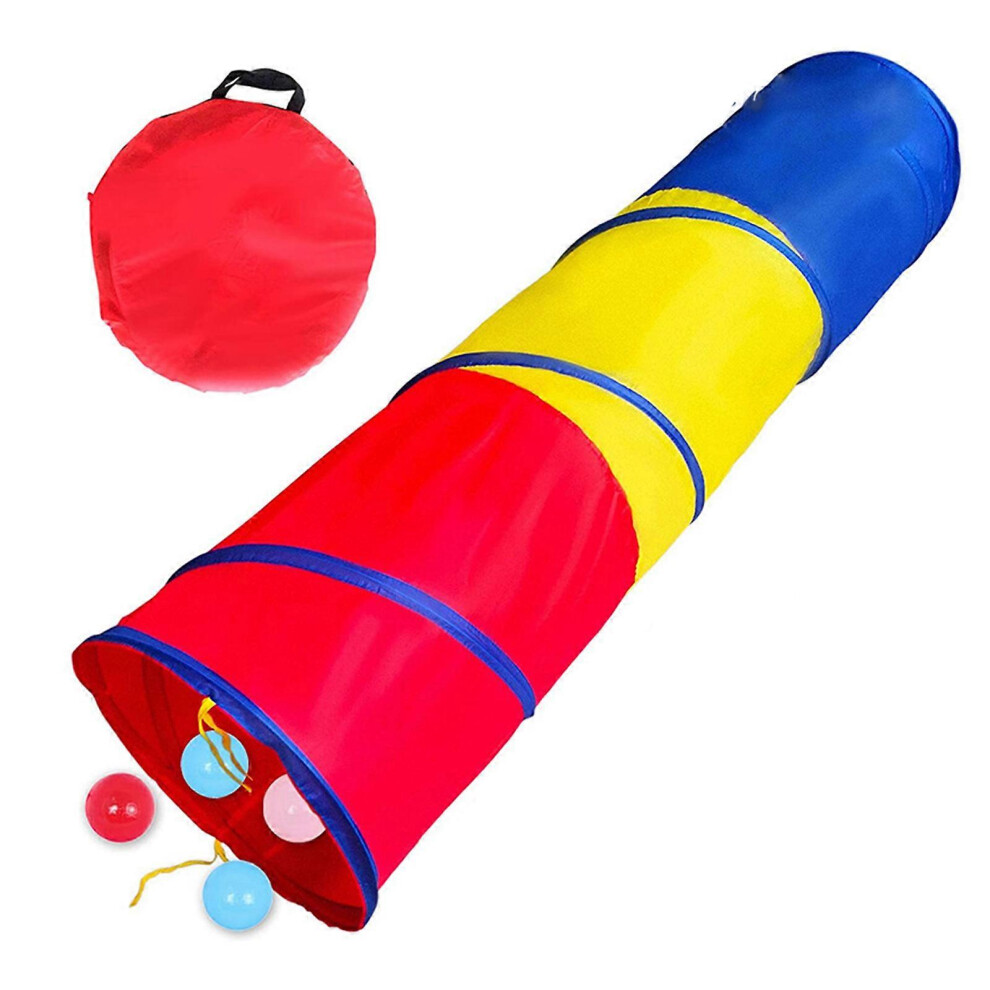 (As show, One size) New Upgrade Outdoor Toy 1.8 Meters Children Play Tent Thoroughfare Toys Birthday Gifts 1.8m Indoors And Outdoors Crawling Channel-image-OPC-PG7625R-NEW
