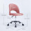 Velvet Cushioned Computer Desk Office Chair 8