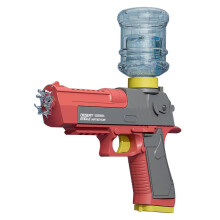 (Red, One size) New Upgrade Electric Water Guns Automatic Water Squirt Guns Water Toy Guns Super High Capacity Squirt Guns Strongest Water Toy for Adults Kids Boys Gi