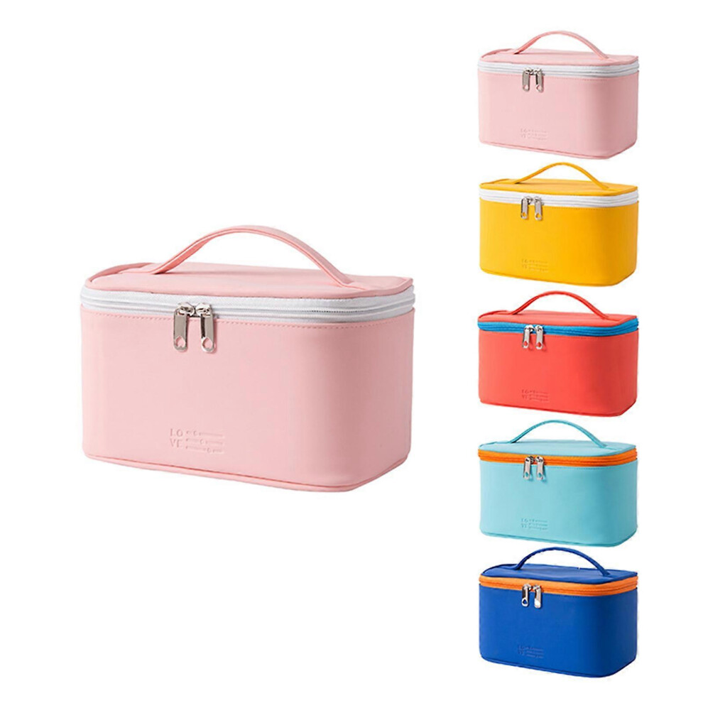 Photos - Cosmetic Bag Kikidex  New Upgrade Makeup Bag Travel  for Women Girls Zipper Pouch Makeup Organizer Waterproof Cute (pink, One size)
