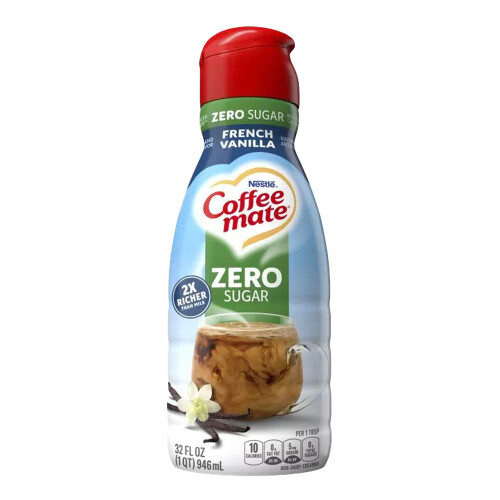 Coffee Mate Coffee Mate French Vanilla Zero Sugar Coffee Creamer (32oz)