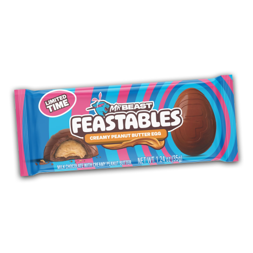 MrBeast Feastables Peanut Butter Easter Egg 35g