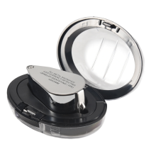 40x LED Pocket Magnifier Jeweller Eye Glass Loop Len Magnifying Loupe