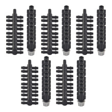 100 stuks (50 paar) tuinirrigatieset, verstelbare vernevelingsset