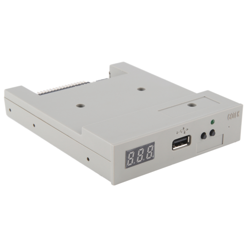 Version SFR1M44-U100K USB Emulator Gray 3.5In 1.44MB SSD Floppy Drive 2