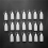20 Pcs Tip Applicator Bottle, Empty Applicator Glue Bottle 30Ml 7