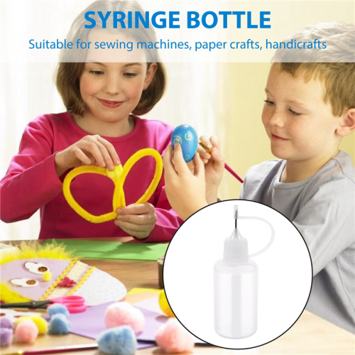 20 Pcs Tip Applicator Bottle, Empty Applicator Glue Bottle 30Ml 2