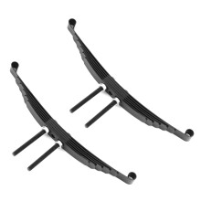 2 conjuntos de molas de lâmina de aço para reboque de trator RC 1/14, E