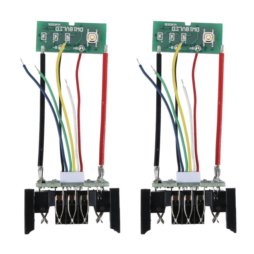 2Pcs Li-Ion Battery Pcb Charging Circuit Board For 18V 4853896884621