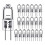 40PCS G4 12V 20W λαμπτήρας αλογόνου G4 12V βολβός που έχει εισαχθεί 1