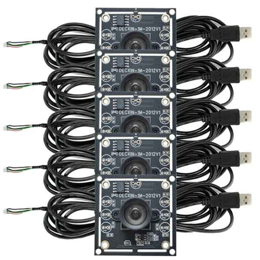 Photos - Other Photo Accessory 5Pcs 100 Degree Camera Module with 3 Meter Cable for WinXP/7/8/10