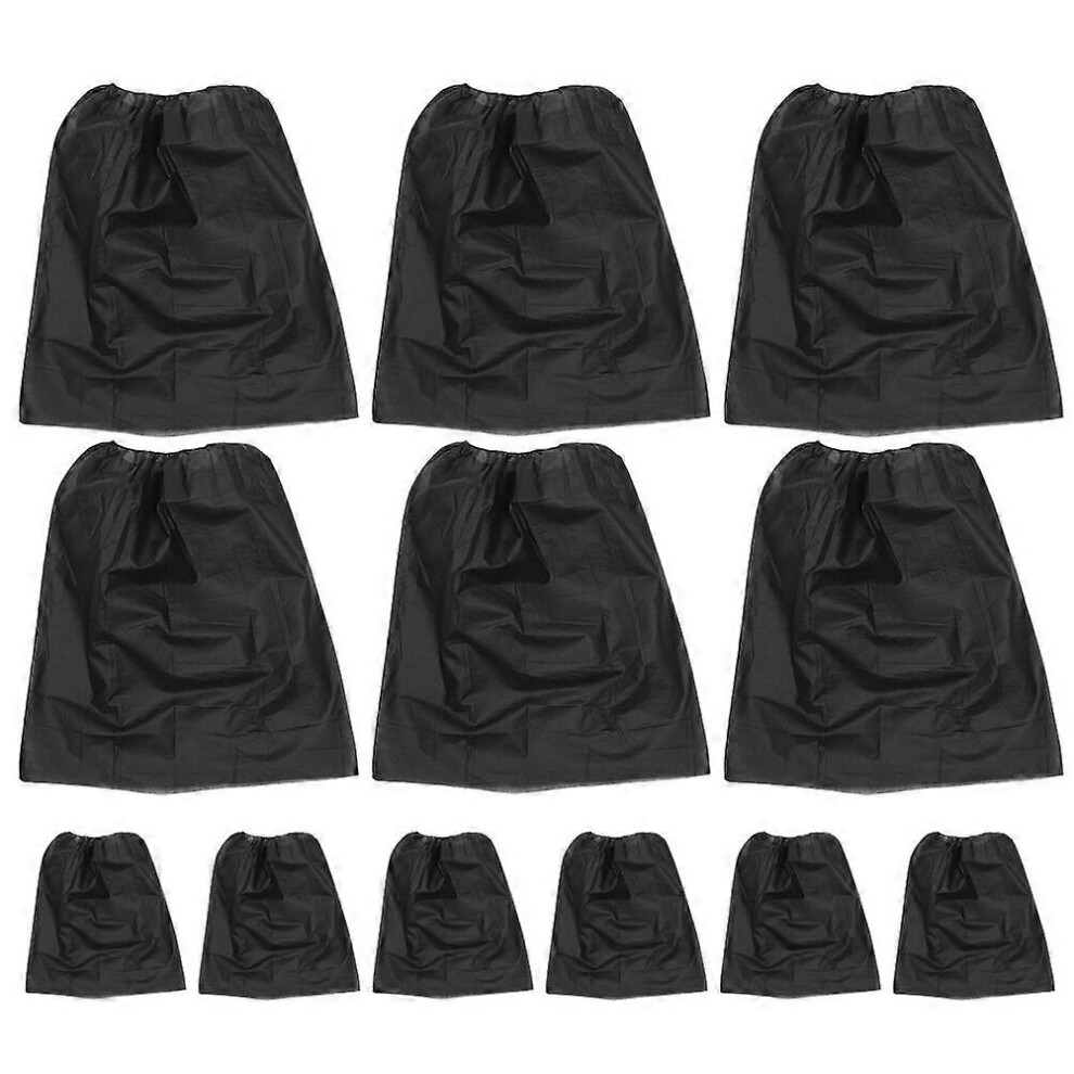 Kricely (As Show, One Size) 12Pcs Disposable Bath Skirts Salon Sauna Shower Skirts Disposable Skirts Spa Wrap Disposable Bathrobe
