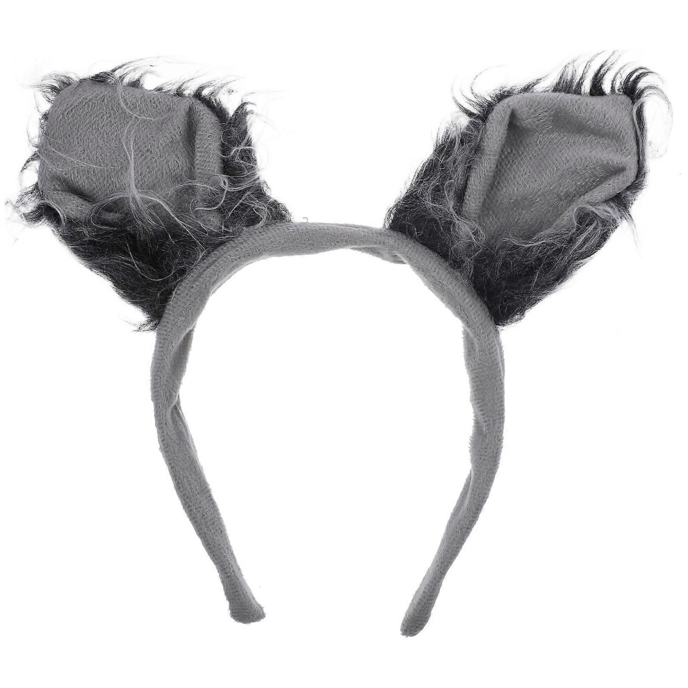 Kricely (As Show, One Size) Lovely Cosplay Headband With Wolf Ear Cosplay Prop Party Wolf Ear Head Decor