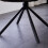 (Grey) Set of 2 Chenille Padded Dining Chair 5