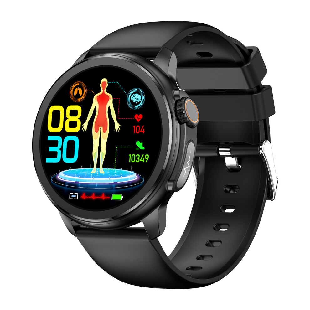 Ecg Smart Watch 1.43'' Amoled Screen Clock Heart Rate Blood Pressure Lipid Bmi Bt Call Wristwatch 7796978961643