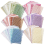 90 Sheets Scrapbook Paper and Decorative Mesh Fabric Assorted Set - 6 Pack Mixed Special for Scrapbooking,A 1