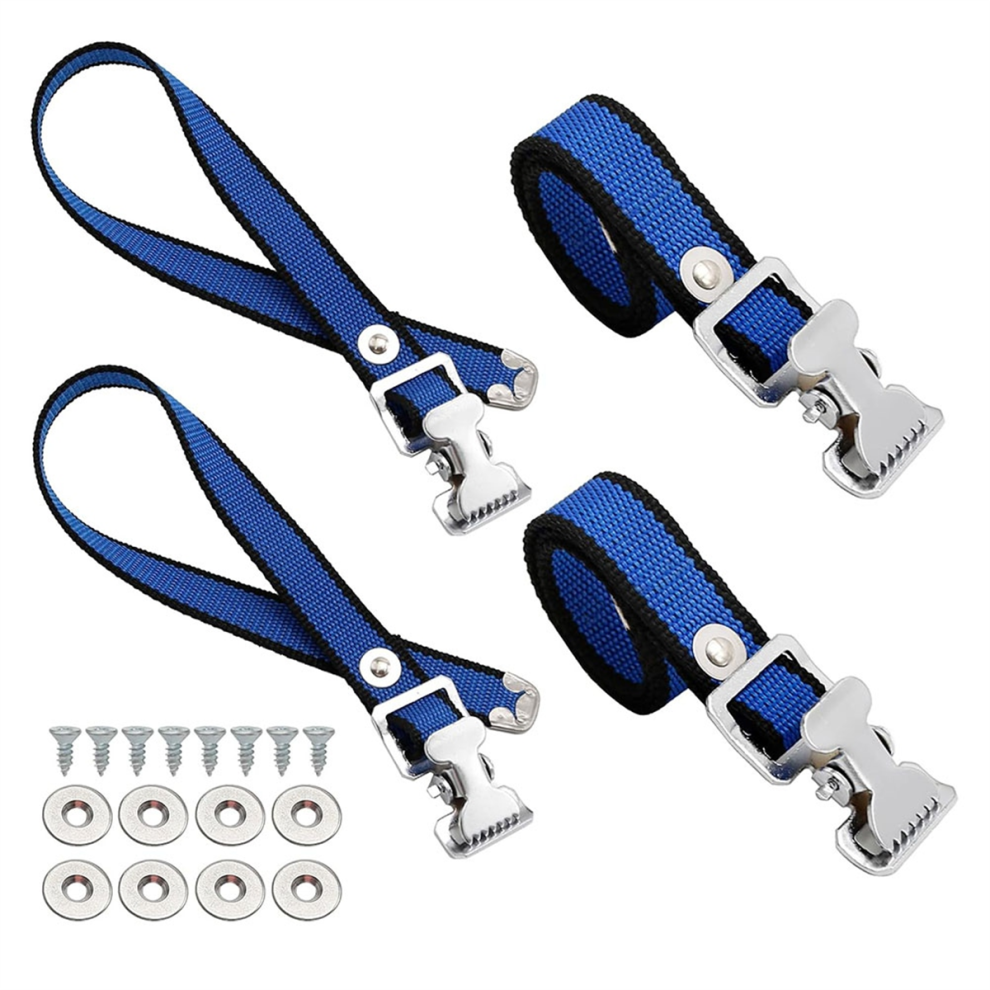 4PCS Drywall Stilts Straps, Adjustable Foot Band Straps Kit,Replacement Part for