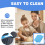 Toast Maker per microonde, Toast Maker per microonde, Tostapane per microonde, Tostapane per microonde, Microonde blu 7