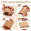Paper Chocolate Boxes Empty Pillow Shape Candy Packaging Box Gold Stars Pattern Small Handmade Cookies 9