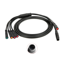 Waterdichte 9-pins hoofdkabel voor elektrische fietscontroller Dashboardverbinding 2PIN + 3PIN + 5PIN Sommige KT