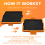 Microwave Toastie Maker,Microwave Sandwich Maker,Micro-Munchy Grilled Cheese Maker 8