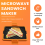 Microwave Toastie Maker,Microwave Sandwich Maker,Micro-Munchy Grilled Cheese Maker 6