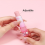 Γόμες, χαριτωμένες γόμες για παιδιά Pink Kawaii Lipstick Eraser Retractable 4