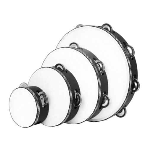 4Pcs Adulto Conjunto de Tambor de Mão Dupla Linha Kit de Sino de Madeira 4 Polegadas 6 8 10 Portátil 1