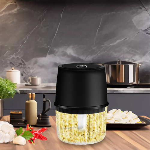 Electric Garlic Chopper, USB Rechargeable, Portable Wireless Food Small Processor - 250ML 2