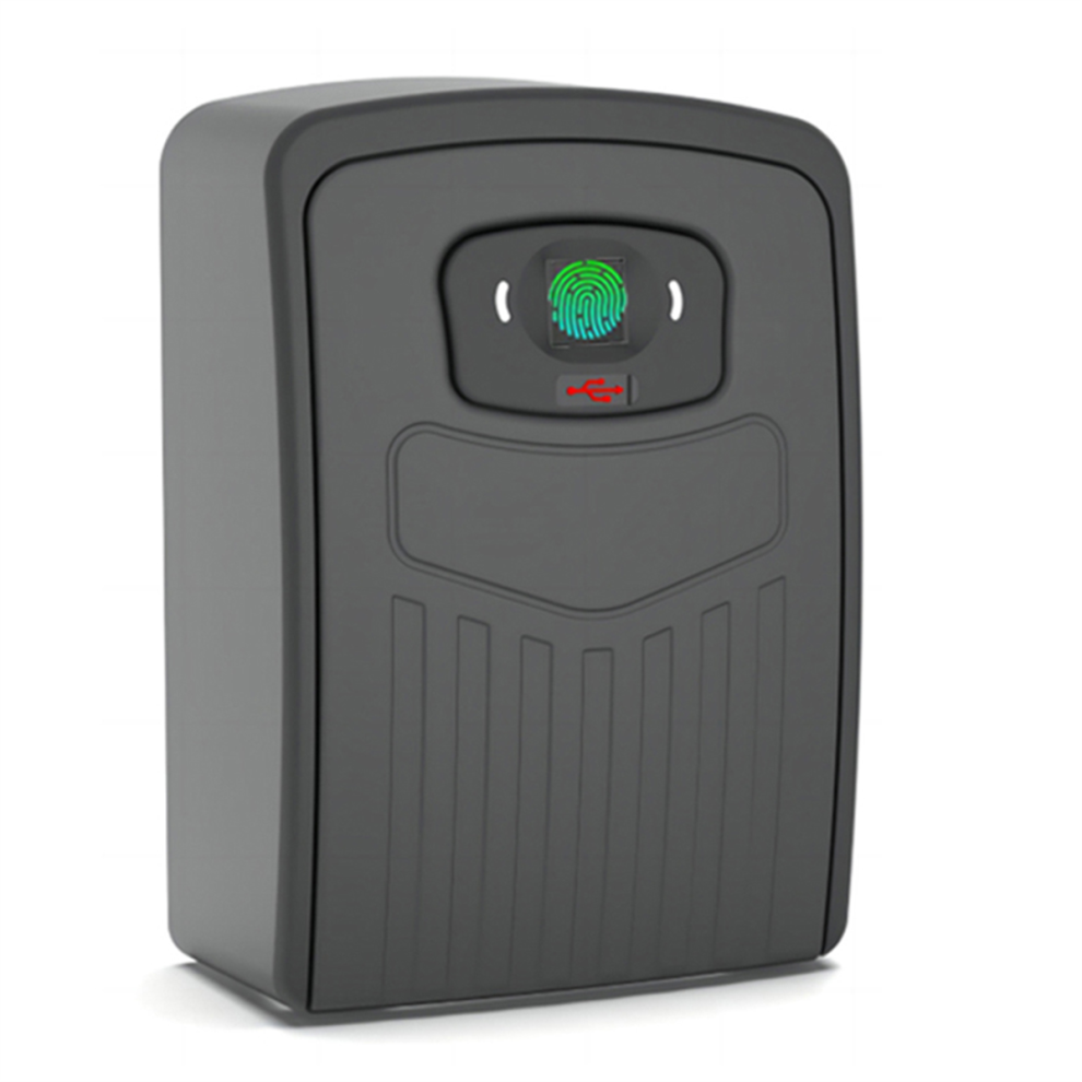 Tuya Smart Key Box Bluetooth Storage Lock Life App Wall Mount Security Anti-Theft Lockbox-Fingerprint 4853480240086