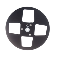 Nieuwe 7In lichtmetalen aluminium opneemspoel voor bandrecorders (zwart)